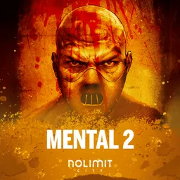 Тёмный стиль Nolimit City: хоррор, тюрьмы и провокационные сюжеты — постер Mental II